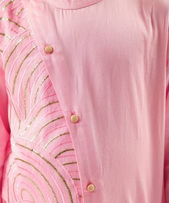 Bollywood tadka boys pink kurta with pant 4