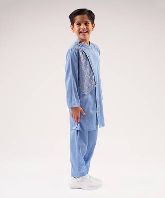 Bollywood tadka boys blue kurta with pant 2
