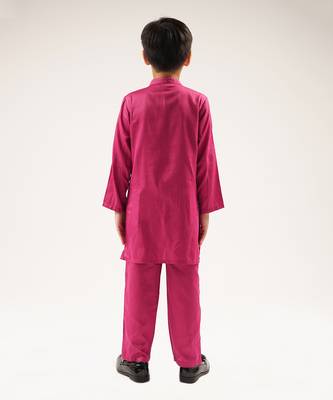 Bollywood tadka boys wine kurta with pant 3