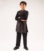 Bollywood tadka boys black kurta with pant