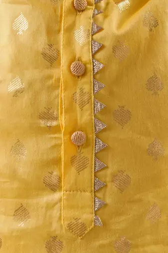 Mehfil yellow boys kurta with pant