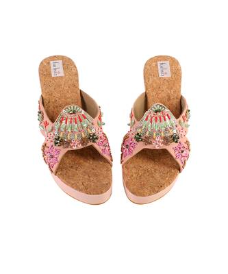 Crystal embellished wedges 2
