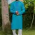 Mens cotton embroidered kurta pajama