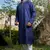 Mens cotton plain kurta pajama