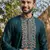 Mens cotton embroidered kurta pajama