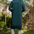 Mens cotton embroidered kurta pajama