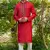 Mens cotton embroidered kurta pajama