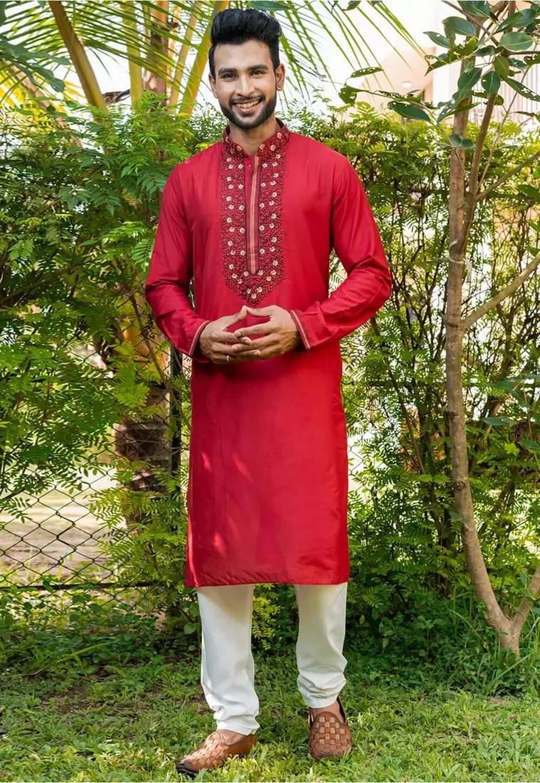 Wedding Traditional Bengali Kurta Bengali Punjabi Kurta