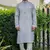 Mens cotton embroidered kurta pajama