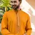 Mens cotton embroidered kurta pajama