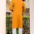 Mens cotton embroidered kurta pajama