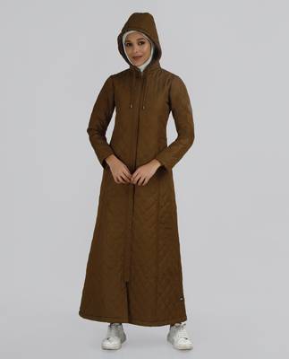 Length 56 | Mustard Brown Premium Winter Jilbab | Silk Route 1