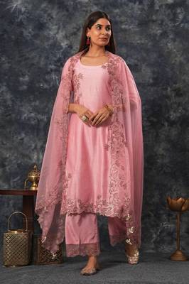 Rajdulari - onion pink suit set 1