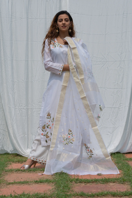 Rajkumari - black suit set 1