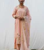Rajkumari - nude pink suit set