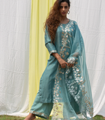 Rajshree - powder blue suit set