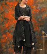 Harshita - black suit set