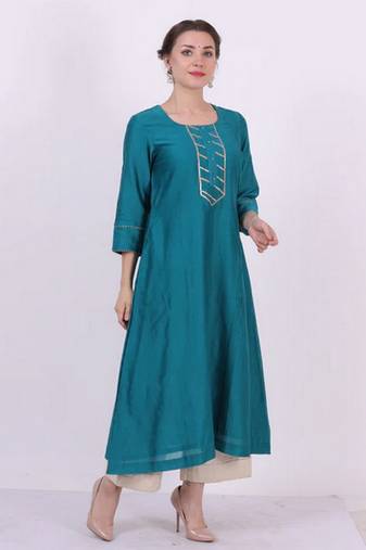 Kumud - turquoise Suit Set