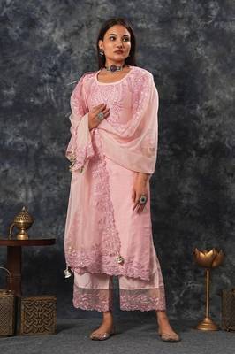 Harshita - pink suit set 1
