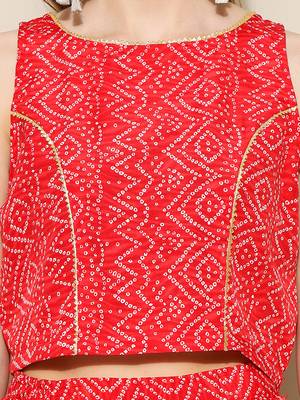 Anushil elegant chundri co-ord set for women - perfect ethnic ensemble - trendy two-piece outfits 2