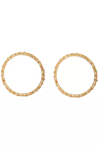 Festive Gold plated Bangles with Enamelled and Stone Embellishments