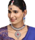 Brass Multi-Color Jewelry Set - Vibrant Elegance