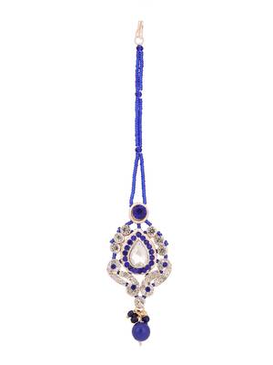 Brass Blue Jewelry Set - Timeless Elegance in Shades of Blue 5