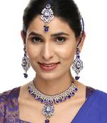 Brass Multi-Color Jewelry Set - A Symphony of Elegance