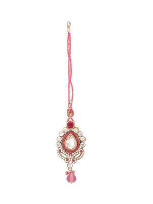 Brass Pink Jewelry Set - Timeless Elegance in Shades of Pink 5