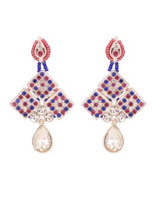 Brass Multi-Color Jewelry Set - A Symphony of Elegance 8