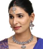 Brass Multi-Color Jewelry Set - A Vibrant Symphony