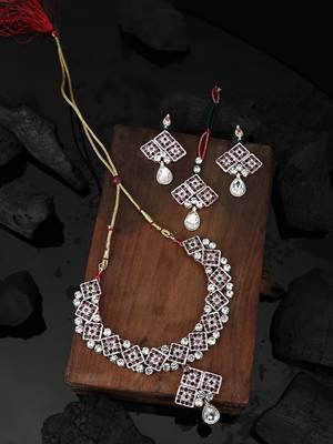 Brass Multi-Color Jewelry Set - A Vibrant Symphony 2