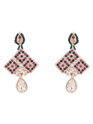 Brass Multi-Color Jewelry Set - A Vibrant Symphony 7