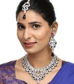 Brass Multi-Color Jewelry Set - A Vibrant Symphony of Elegance