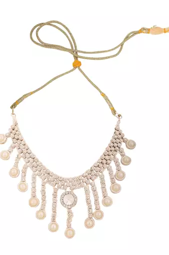 Top Choice: Brass White Jewelry Set - Elegance in Every Detail