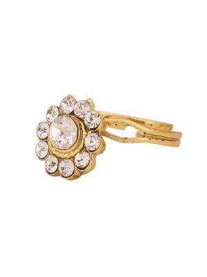 Brass White Jewelry Set - Timeless Elegance in Pure White 7