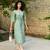Aaravi sea green dress