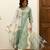 Aaravi sea green suit set