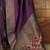 PURPLE WOVEN KANJIVARAM SILK SAREE WITH BLOUSE PIECE
