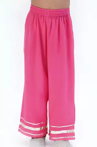 Trunk tales girls pink kurta with pant