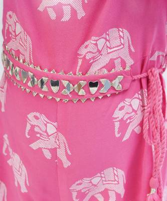 Trunk tales girls pink flutter sleeve jumpsuit 5