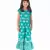 Trunk tales girls green jumpsuit