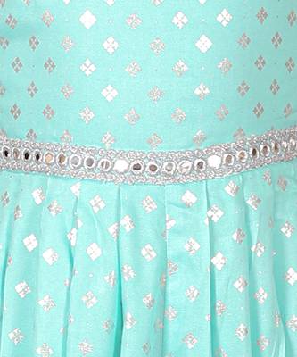 Fusion fair girls blue dhoti jumpsuit 4