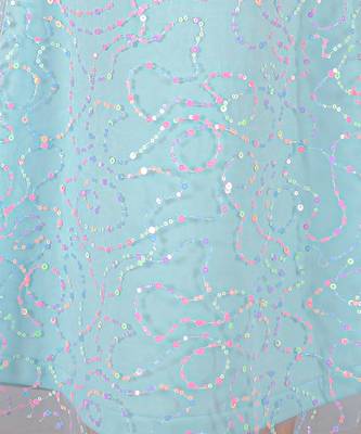 Razzle dazzle girls blue sequins party dress 5