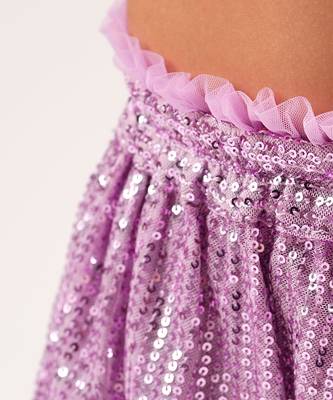 Lil drama's barbie multi color fur ballerina jacket for girls 5