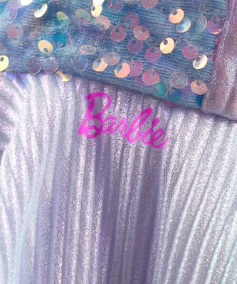 Lil drama's barbie blue sequins shimmer ballerina dress for girls 5