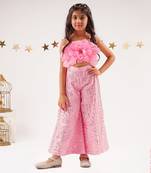 Bollywood tadka girls pink jumpsuit