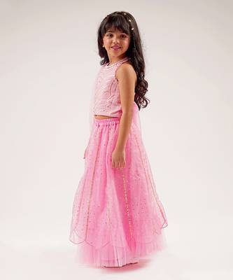 Bollywood tadka girls pink lehenga set 2