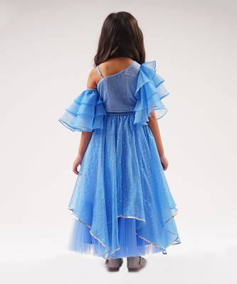 Bollywood tadka girls blue lehenga set 3