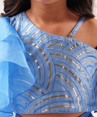 Bollywood tadka girls blue lehenga set 4